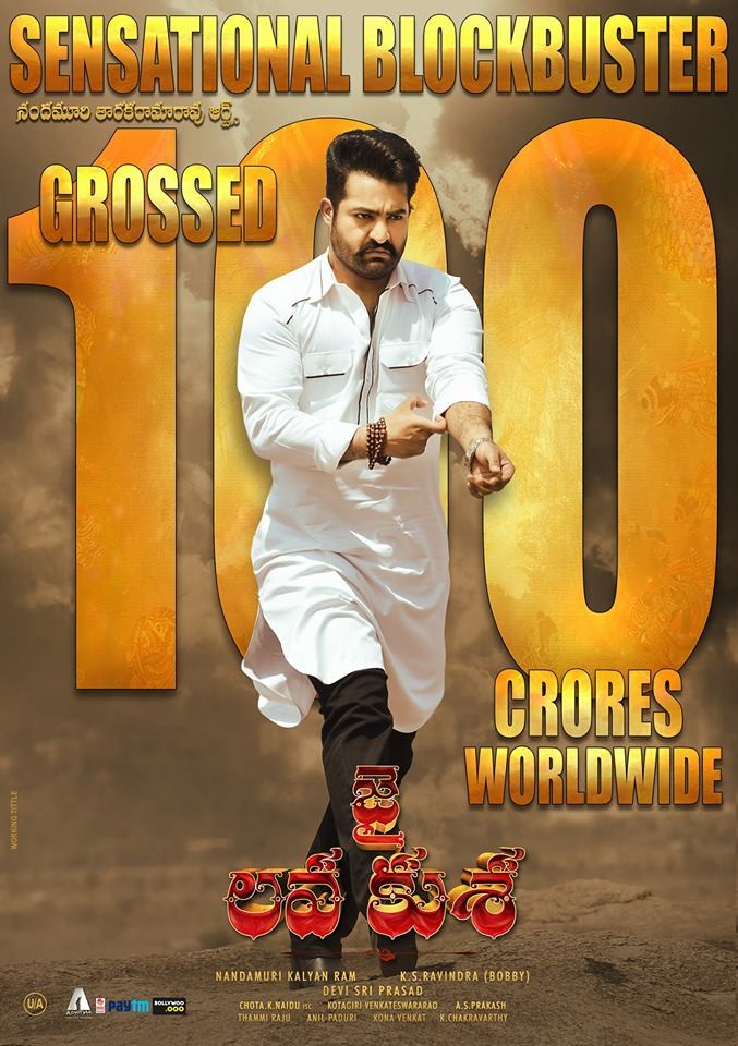 Jai Lava Kusa -NTR’s Crossed 100cr in a Week!!