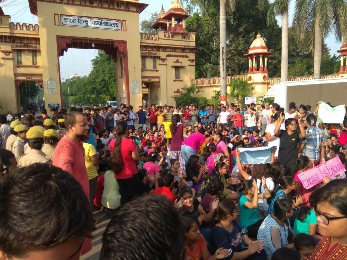 Banaras Hindu University molestation case: Students lathi-charged for protesting