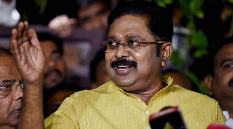 Expelled Dhinakaran vows to end Palaniswami’s ‘rule of betrayal’ in a week