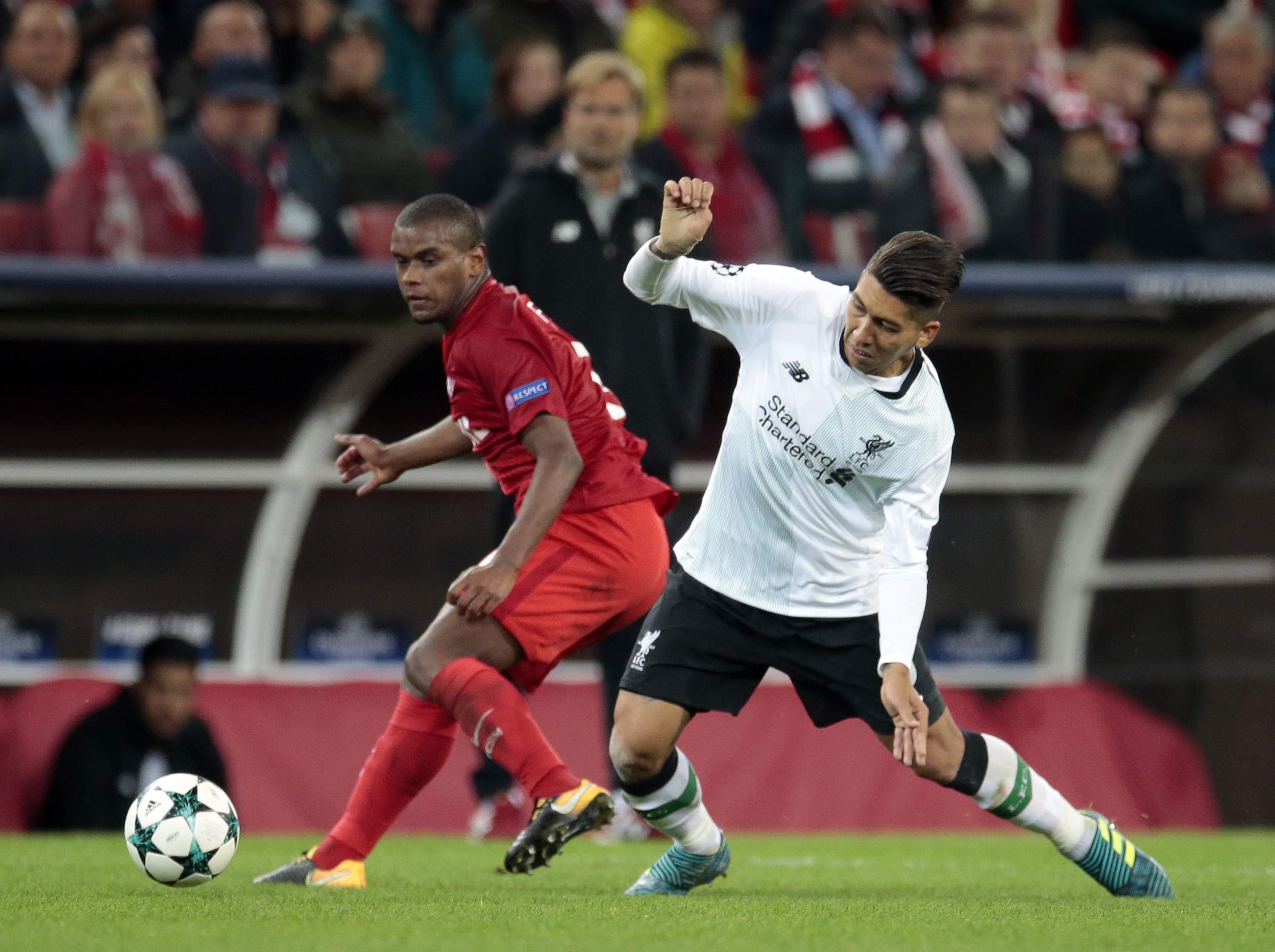 Misfiring Liverpool held to 1-1 draw by Spartak Moscow