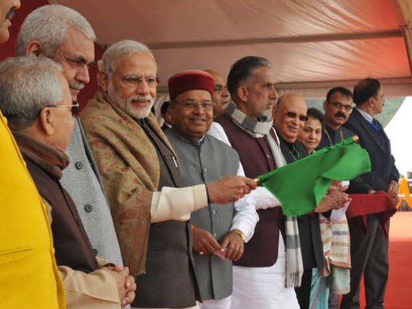 PM Modi flags off Mahamana Express from Varanasi