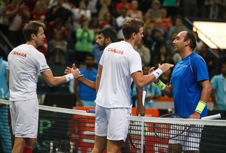 Bopanna-Raja Defeat Puts India Down 1-2 Against Canada In Davis Cup