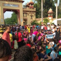 Banaras Hindu University molestation case: Students lathi-charged for protesting