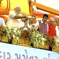 PM Modi Inaugurates Sardar Sarovar Dam In Gujarat