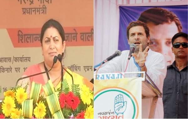 Rahul In Gujarat, Smriti, Amit Shah In Amethi: The War Of Words Continues