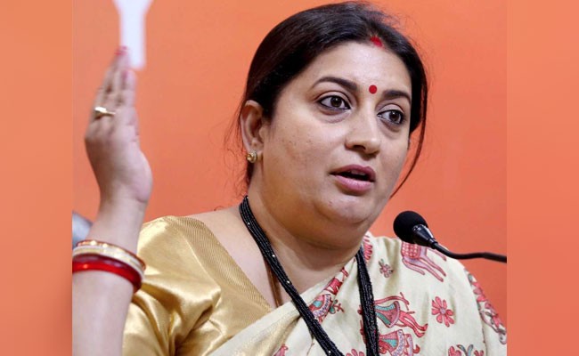 Irani Hits Back At Rahul Gandhi For Tweet On Jay Shah Irani Hits Back At Rahul Gandhi For Tweet On Jay Shah