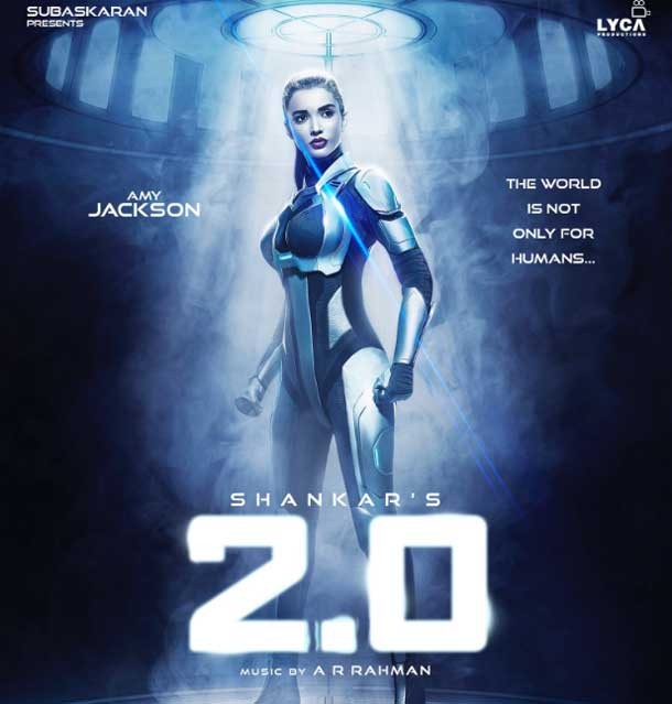 RajiniKanth’s 2.0 Amy Jackson First Look Unveiled By Director Shankar