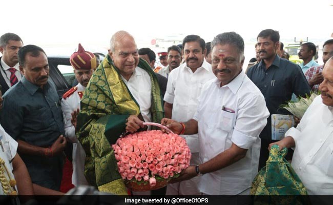 Banwarilal Purohit Sworn In As 25th Tamil Nadu Governor
