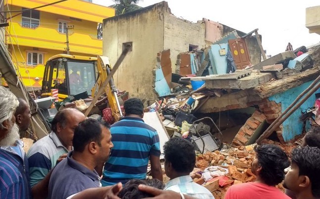 6 Killed In Building Collapse In Bengaluru 6 Killed In Building Collapse In Bengaluru