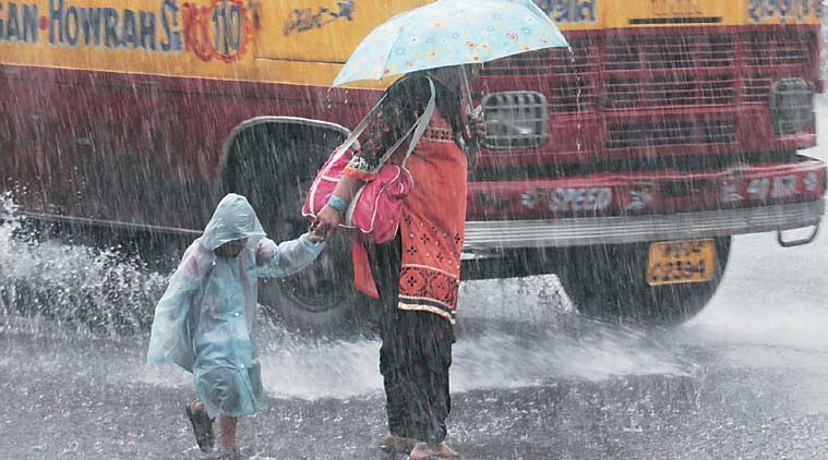 Depression Causes Heavy Rain In South Bengal