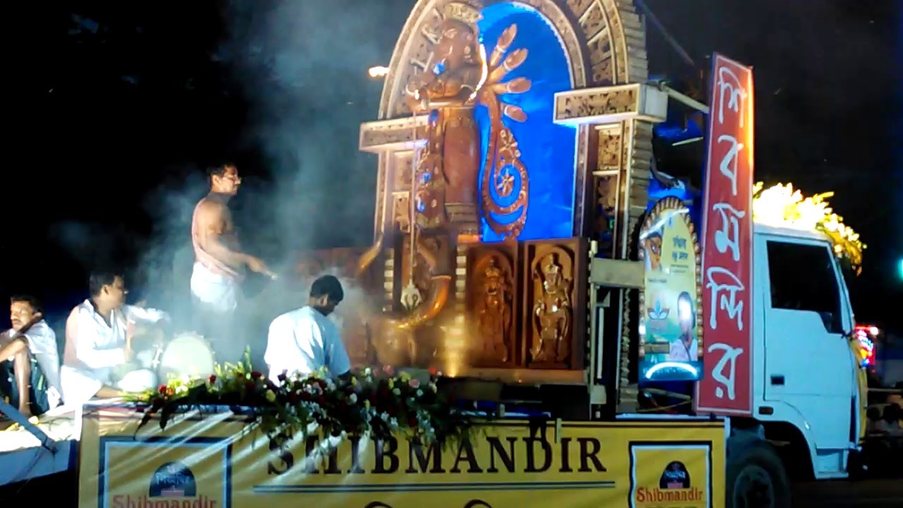 Grand immersion carnival of award-winning Durga puja