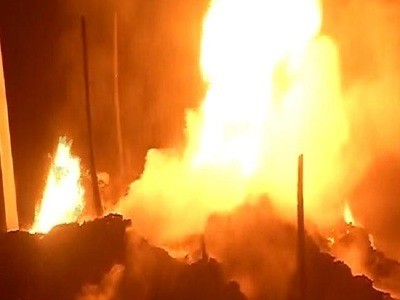 Major Fire Leads To Collapse Of Four-Storeyed Building In Delhi