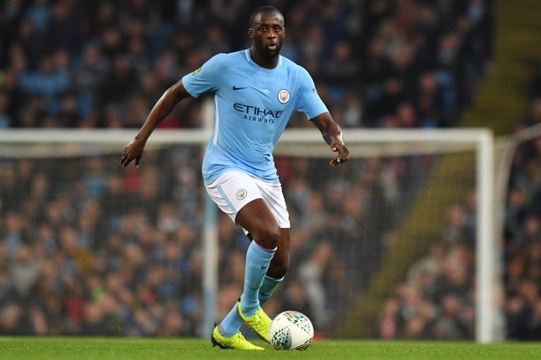 Manchester City Defender Yaya Toure Blasts League Cup Ball