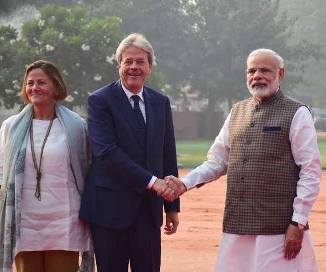 Modi Holds Talks With Italian PM Modi Holds Talks With Italian PM