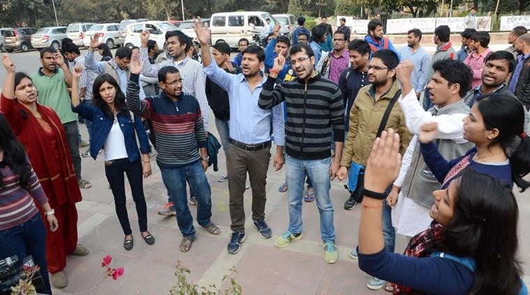 United in anger: JNU students upset over hostel raid