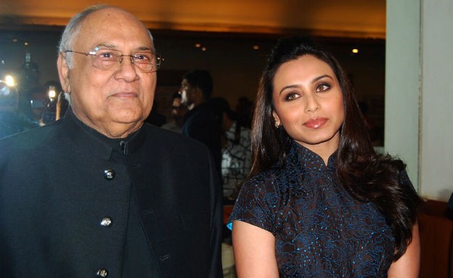 Rani Mukerji’s father dies at 84