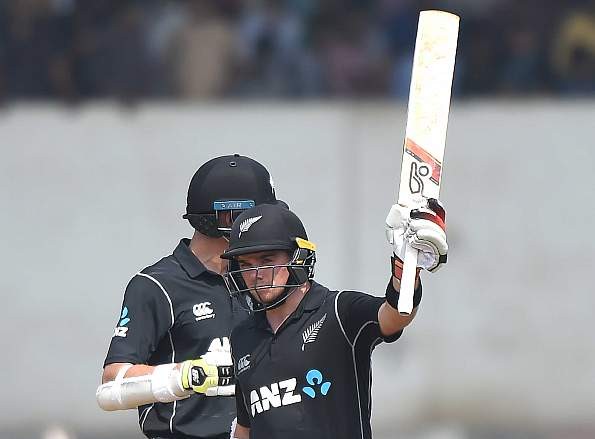 Taylor, Latham Hit Tons As NZ Beat Board President’s XI Taylor, Latham Hit Tons As NZ Beat Board President’s XI