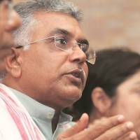 Bengal BJP Chief Dilip Ghosh Faces Protests By GNLF