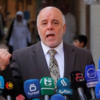 Iraq PM Haider al-Abadi promises to defend Kurds against any attack