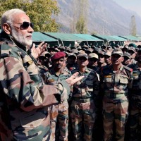 Prime Minister Modi Celebrates Diwali With Jawans At Line Of Control