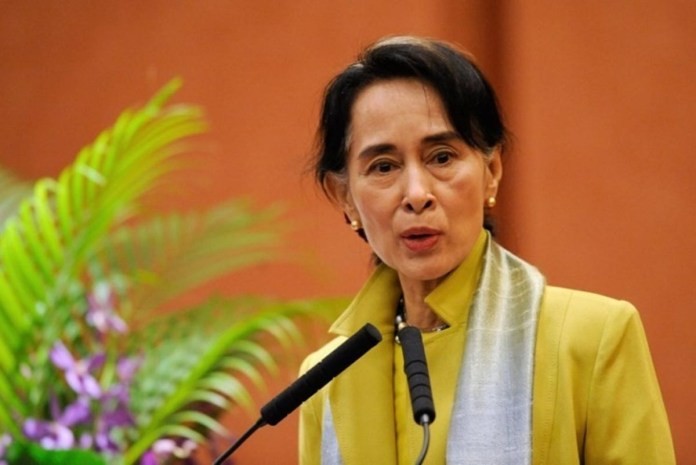 Myanmar’s Aung San Suu Kyi meets Tillerson, UN chief on Rohingya crisis
