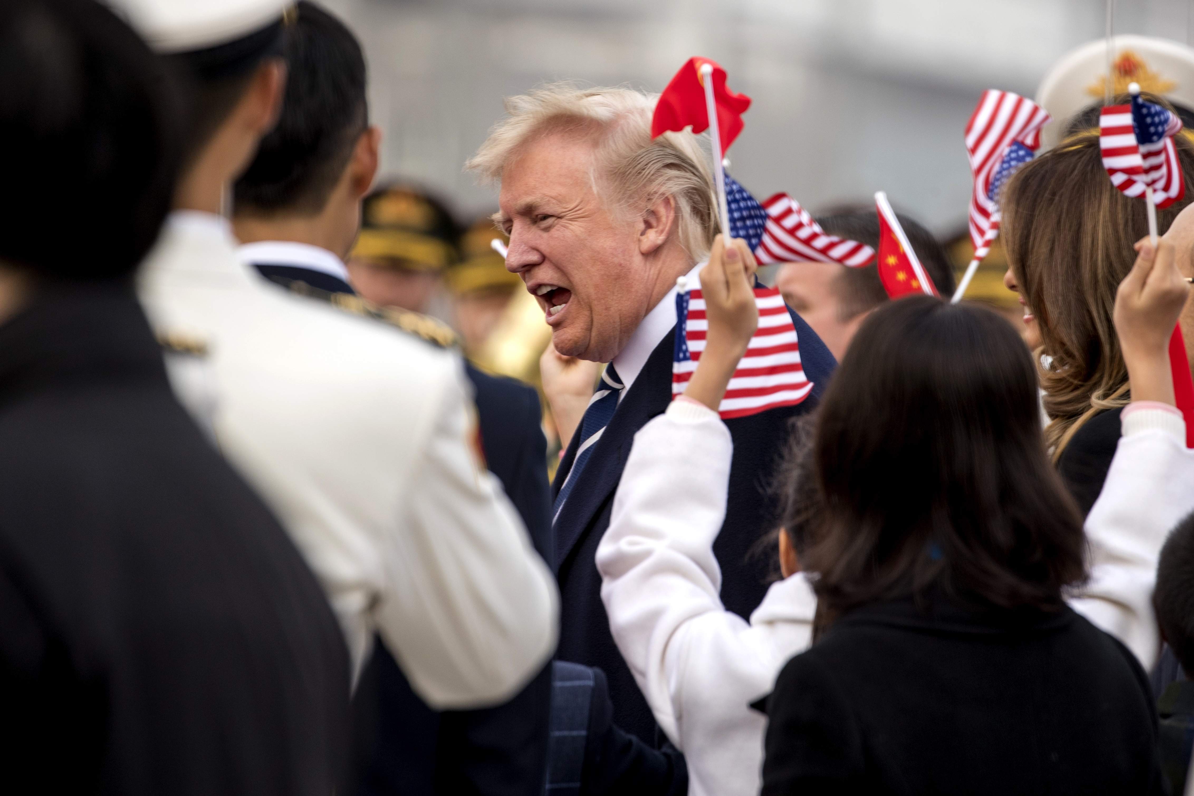 Trump visits Beijing amid mounting tensions over trade Trump visits Beijing amid mounting tensions over trade
