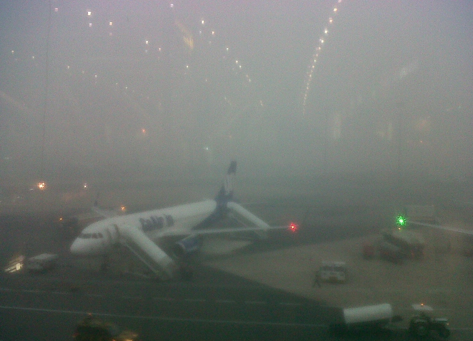 Long Delays At Delhi Airport As Smog Hampers Visibility Long Delays At Delhi Airport As Smog Hampers Visibility