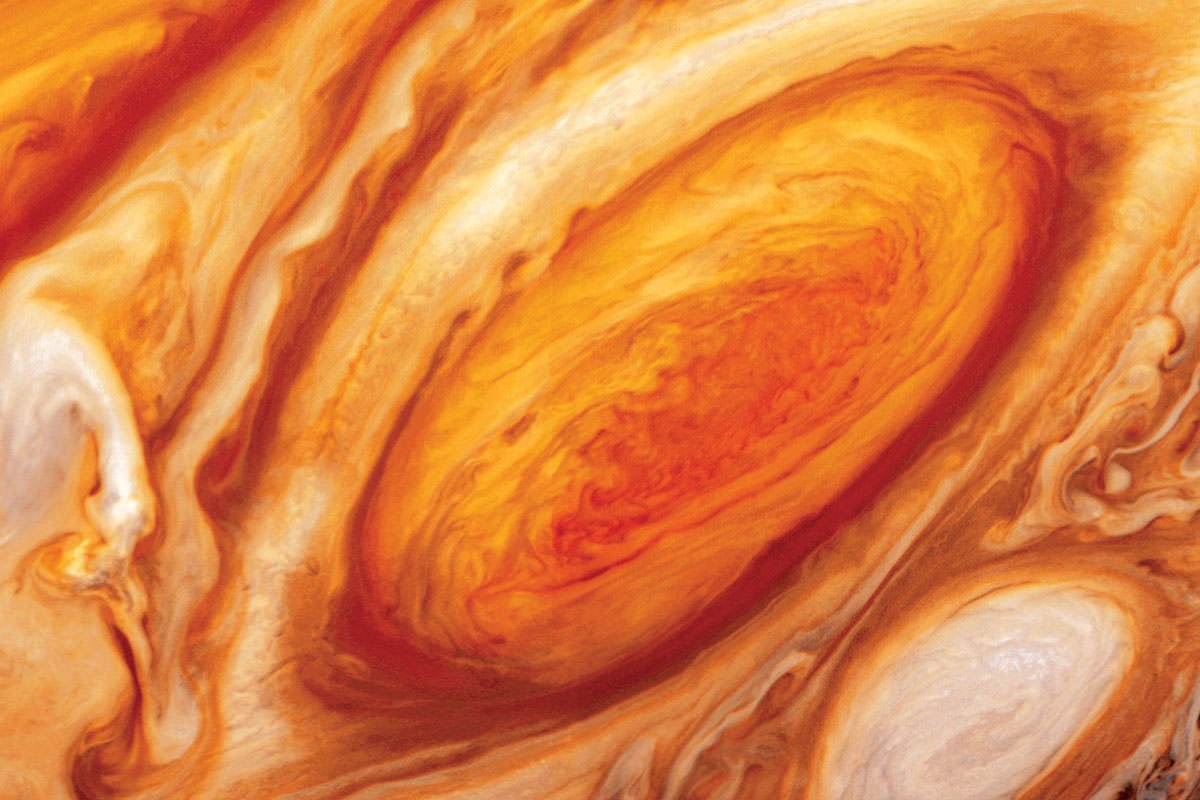 Why Jupiter’s Great Red Spot Is Red Instead Of White