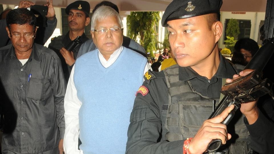 NSG & Z-Category Security Withdrawn To Lalu Prasad Yadav