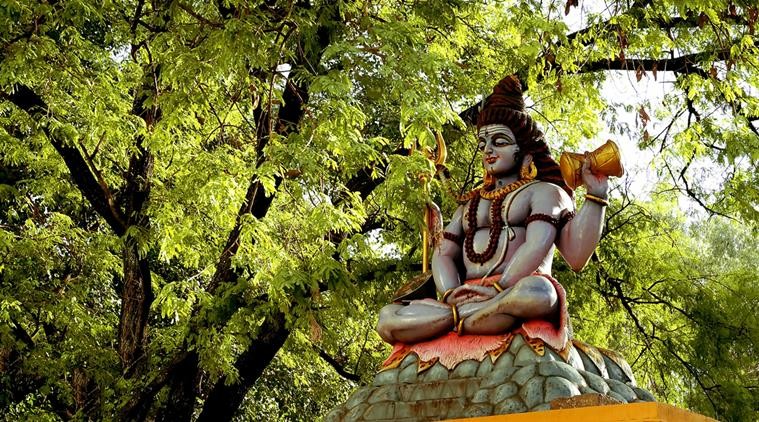 A Shrine Where Liquor Is Offered To The Deity