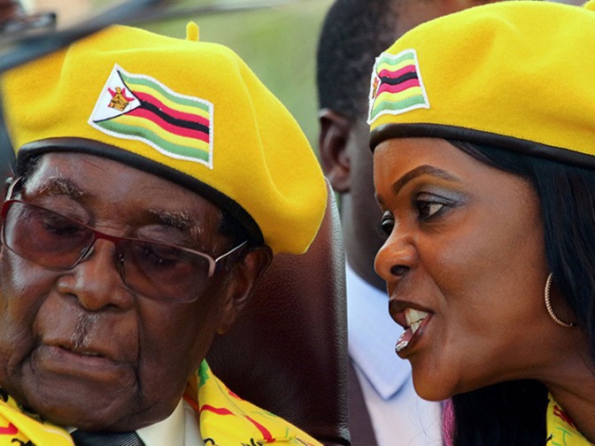 Zimbabwe Army Has Mugabe, Wife In Custody, Controls Capital Zimbabwe Army Has Mugabe, Wife In Custody, Controls Capital