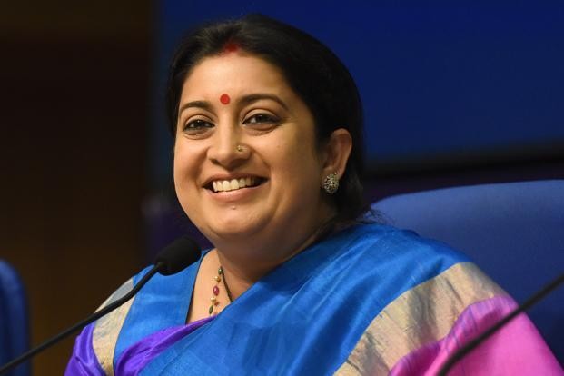 Smriti Irani Alleged That Cong Inciting Surat Traders Over GST