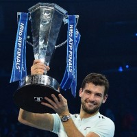 Dimitrov beats Goffin to win ATP Finals