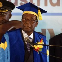 Mugabe Appears At Graduation Event Amidst Departure Talks