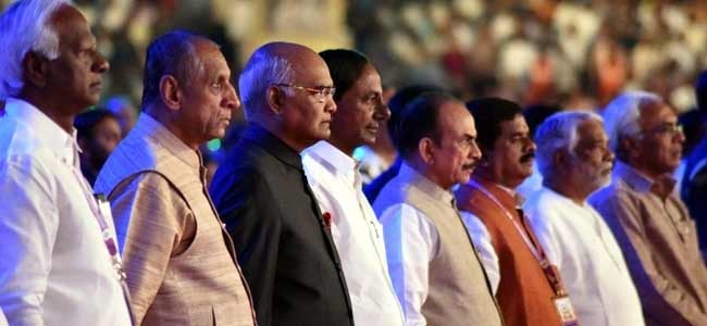 Telugu the language of Indian soft power: Kovind Telugu the language of Indian soft power: Kovind