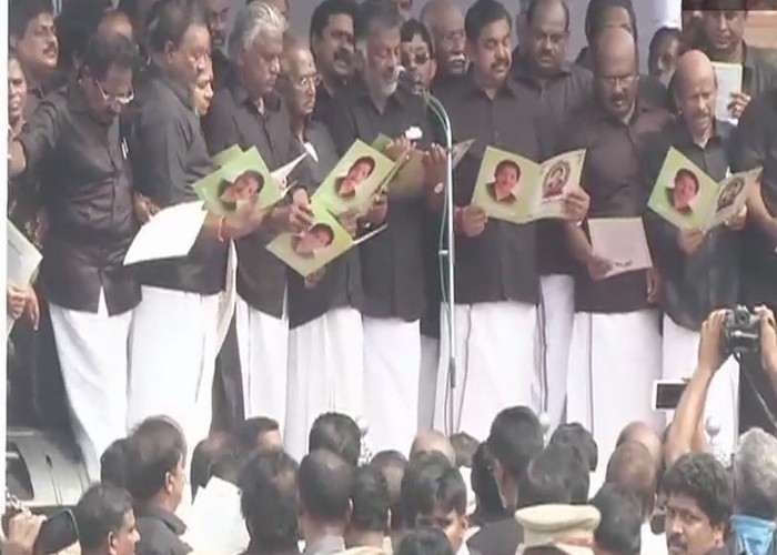 Jaya Death Anniversary: EPS, OPS Lead Silent March