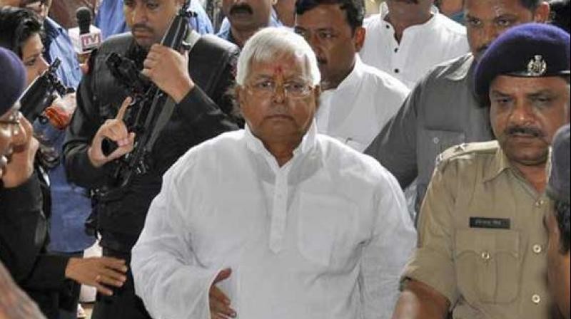 Fodder scam: Lalu convicted, taken into custody; Mishra