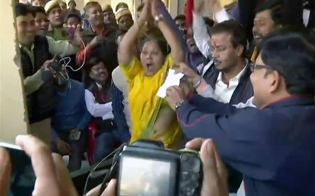 BJP Candidate Meera Agarwal Wins Lucky Draw After Tie In Mathura In UP Civic Polls BJP Candidate Meera Agarwal Wins Lucky Draw After Tie In Mathura In UP Civic Polls
