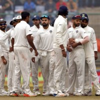 India Hit Back Post Mathews-Chandimal Resistance In Kotla Test