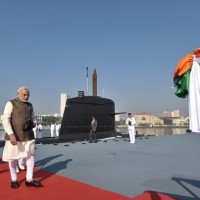 PM Modi Commissions Scorpene-Class Submarine Kalvari