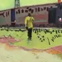The movie is completely made of oil painting