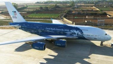 Finally World's biggest passenger plane flies from London to New York City Finally World's biggest passenger plane flies from London to New York City