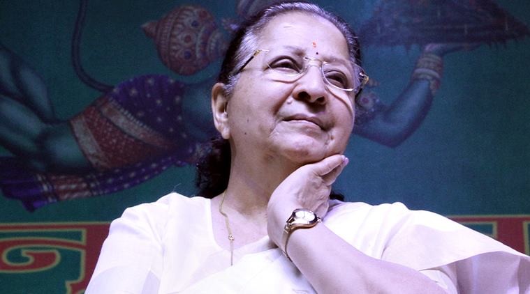 Sumitra Mahajan Breaks Down while Remembering Somnath Chatterjee..!! Sumitra Mahajan Breaks Down while Remembering Somnath Chatterjee..!!