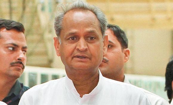 What happened in MP is murder of democracy: Gehlot