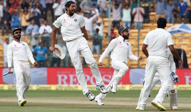 1st Test: Ishant Sharma's five-wicket haul helps India restrict West Indies to 189/8