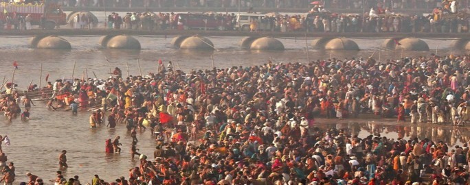 Kumbh Mela in Prayagraj begins with Shahi Snan: Govt installs 1.22 lakh toilets, 50 RO plants, over 40,000 streetlights