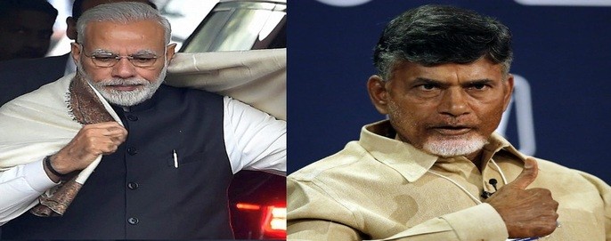 To set his son, Naidu leading Andhra to sunset: Modi To set his son, Naidu leading Andhra to sunset: Modi