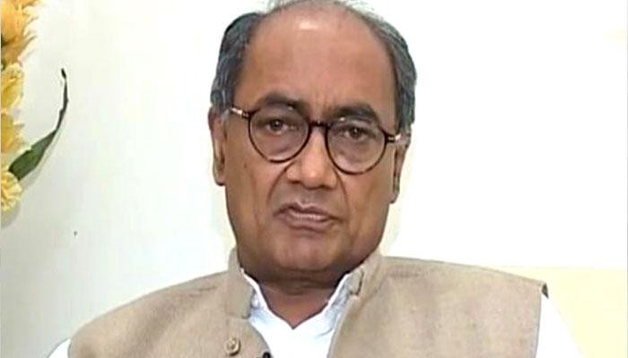 Digvijaya Singh files nomination for RS polls