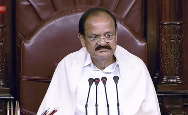 Venkaiah Naidu pulls up MoS Sanjeev Kumar Balyan for absence in Rajya Sabha