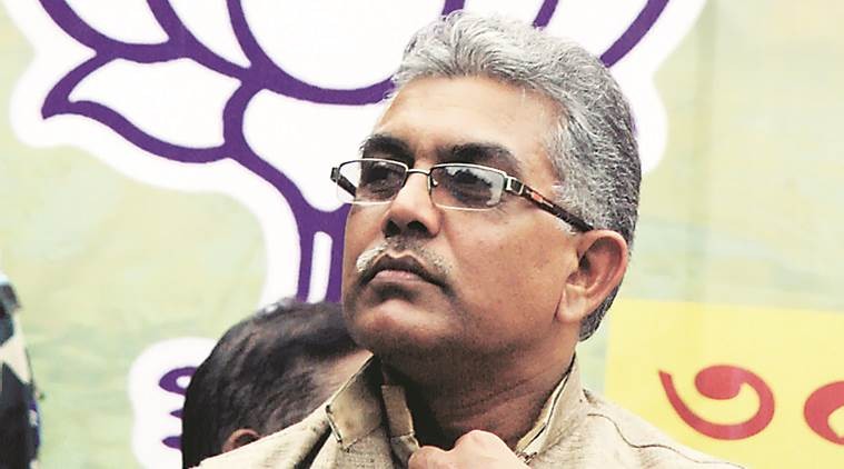 Dilip Ghosh threatens TMC leaders, suo motu case registered Dilip Ghosh threatens TMC leaders, suo motu case registered
